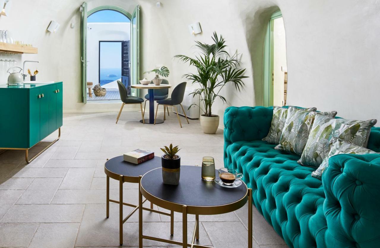 Gitsa Cliff Luxury Villa Imerovigli  Exteriér fotografie