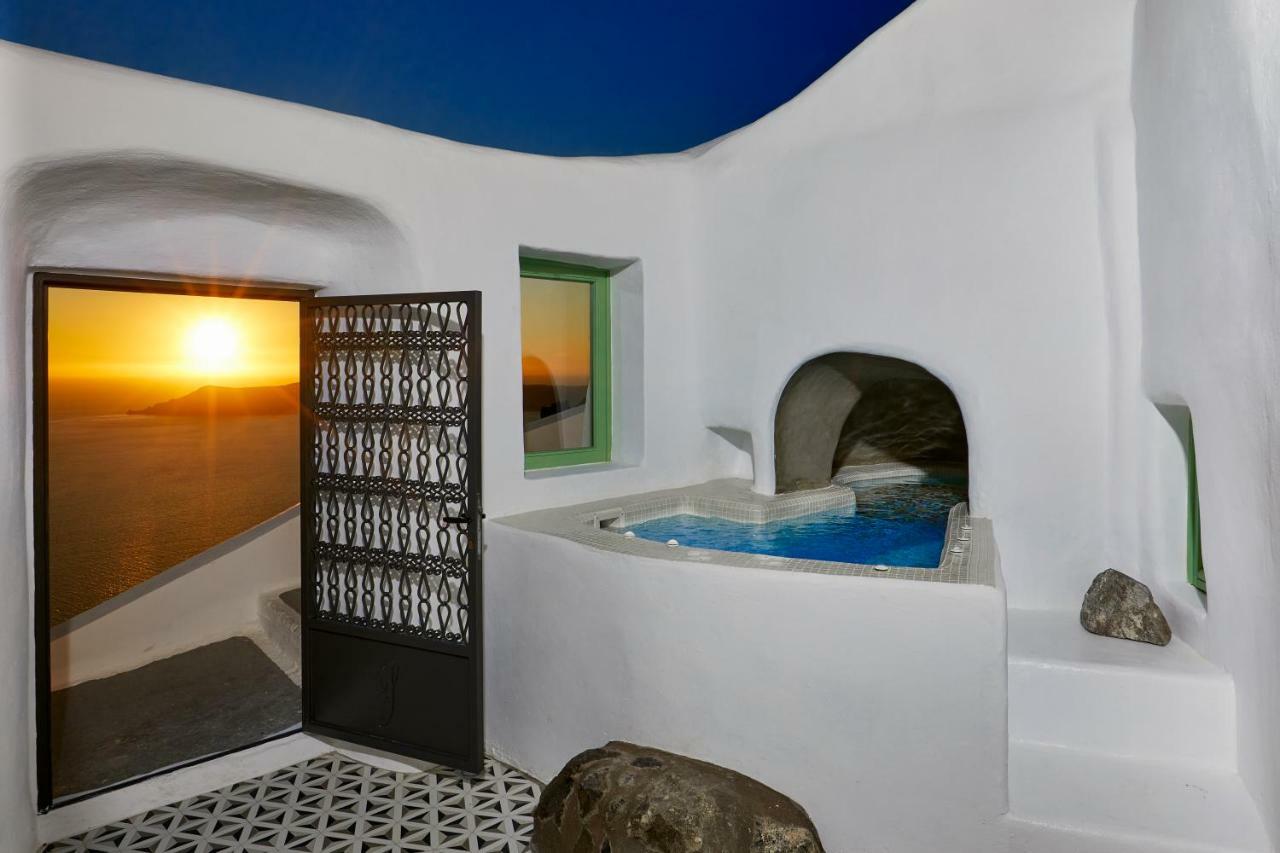 Gitsa Cliff Luxury Villa Imerovigli  Exteriér fotografie